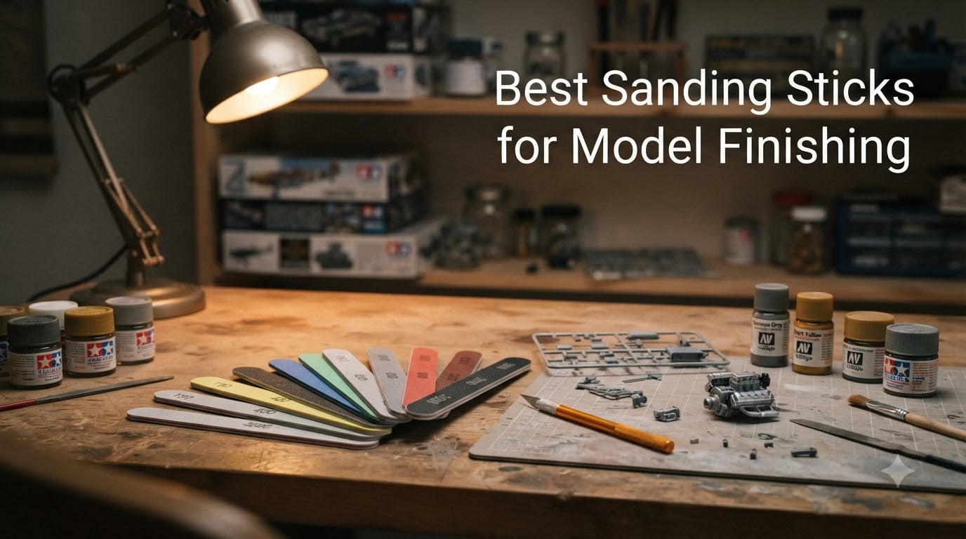 Best Sanding Sticks for Model Finishing