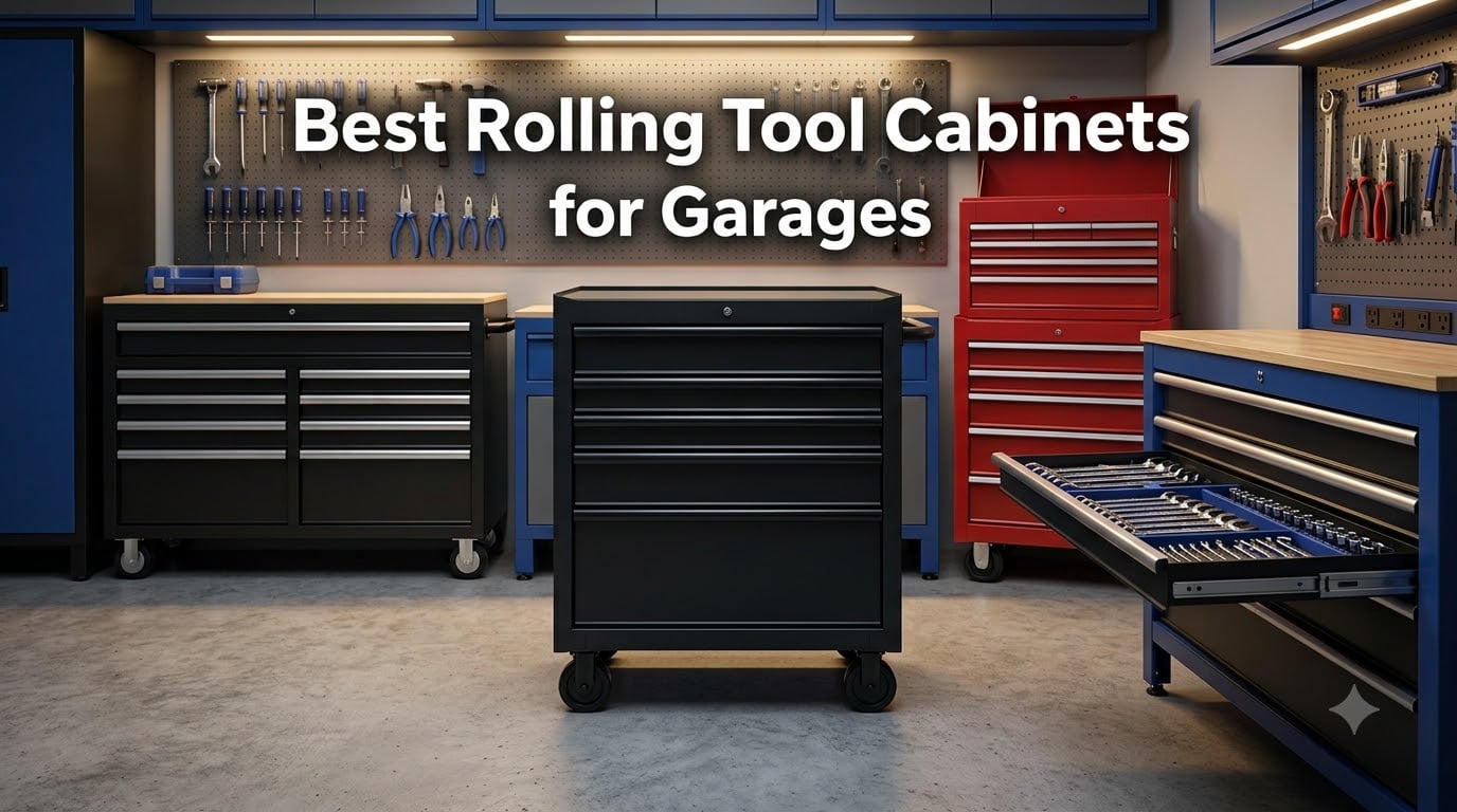 Best Rolling Tool Cabinets for Garages