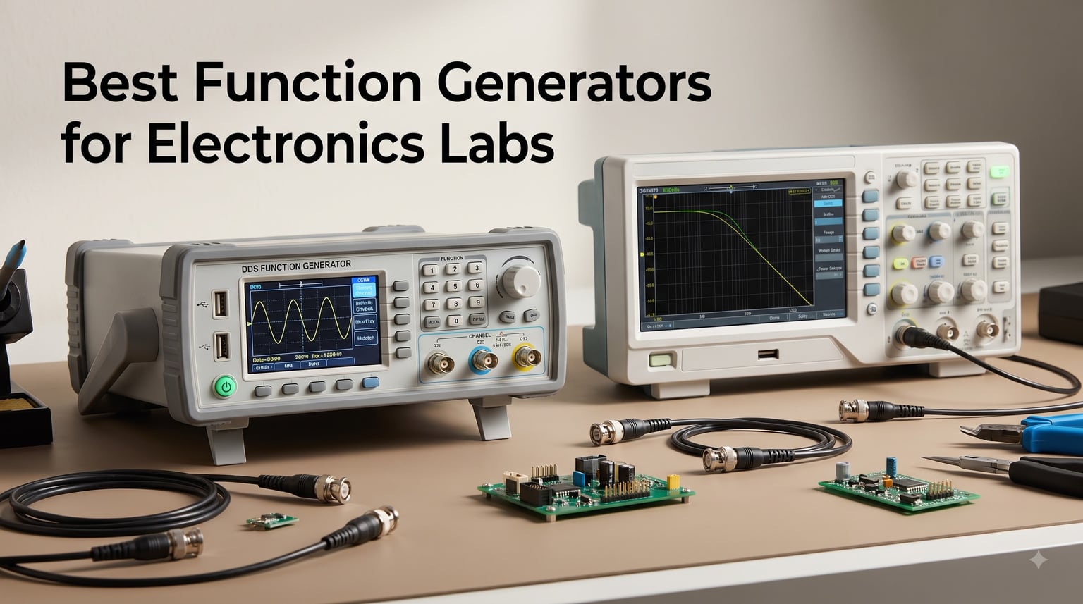 Best Function Generators for Electronics Labs