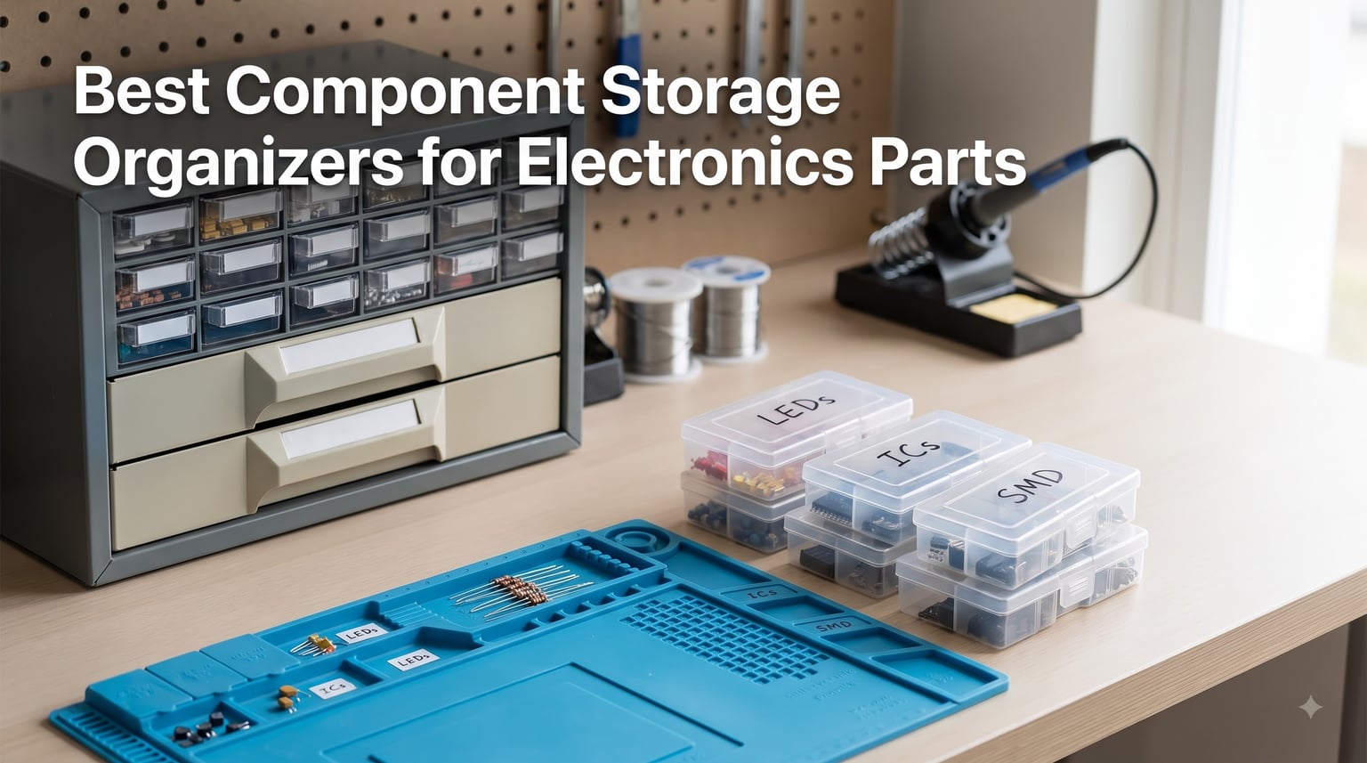 Best Component Storage Organizers for Electronics Parts