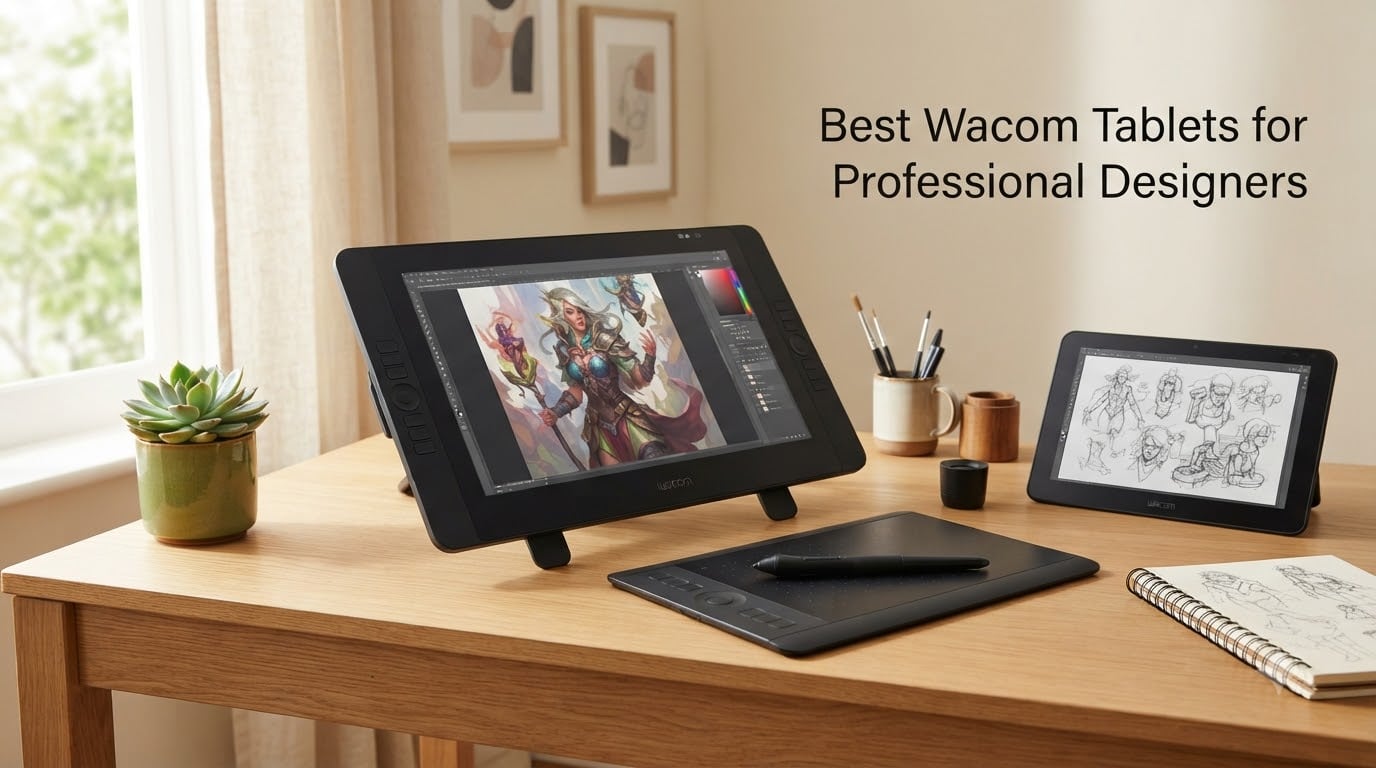 Best Wacom Tablets for Professional Designers