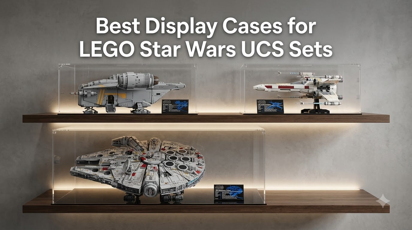 Best Display Cases for LEGO Star Wars UCS Sets