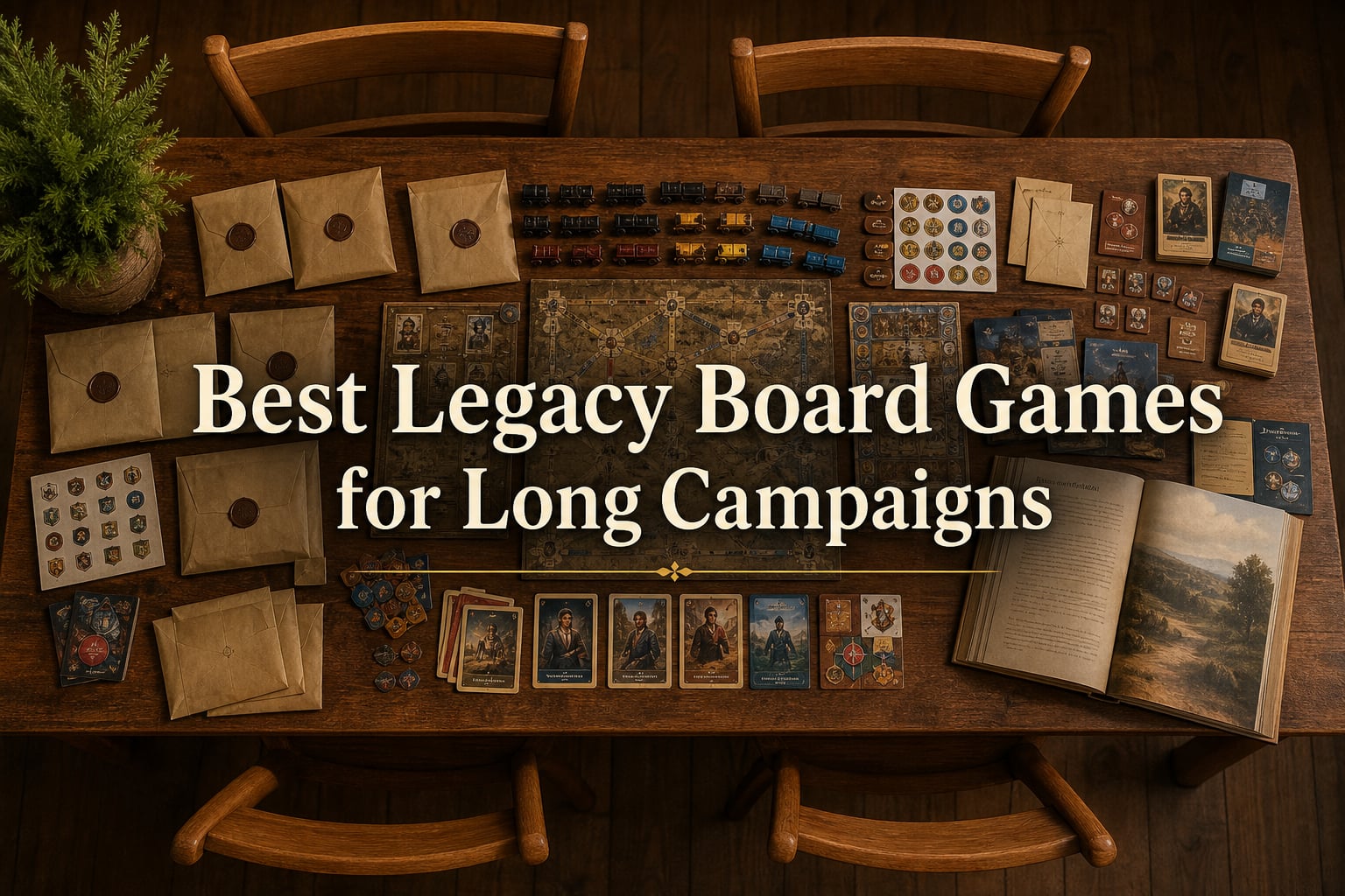 Best Legacy Board Games for Long Campaigns