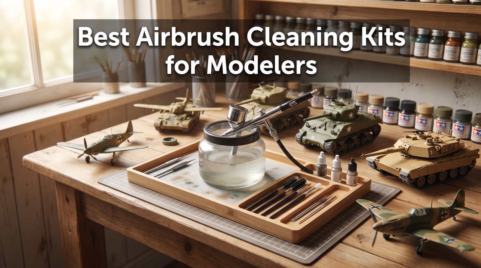 Best Airbrush Cleaning Kits for Modelers