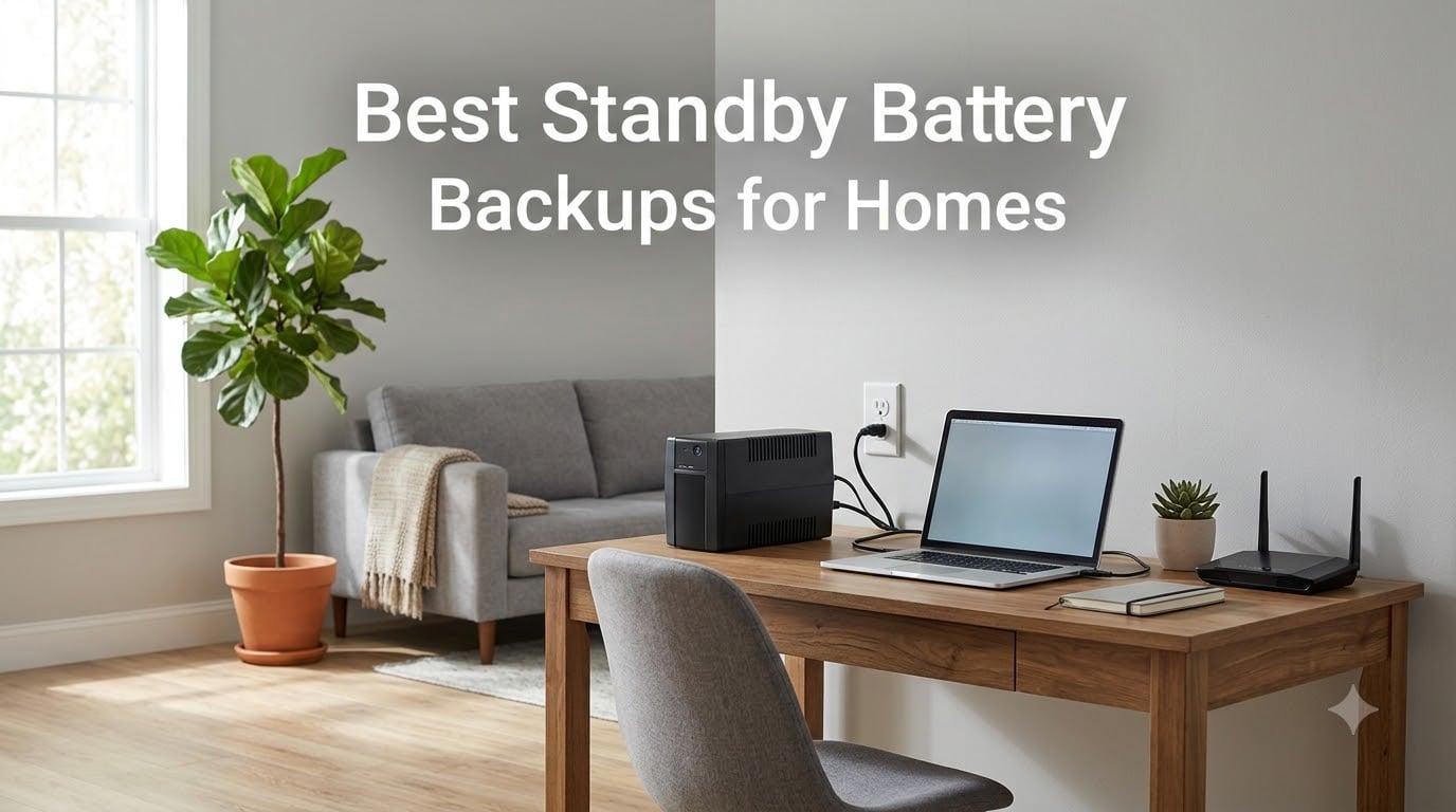 Best Standby Battery Backups for Homes
