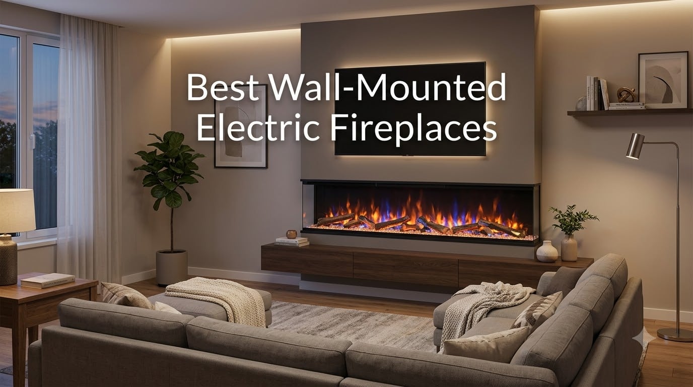 Best Wall-Mounted Electric Fireplaces