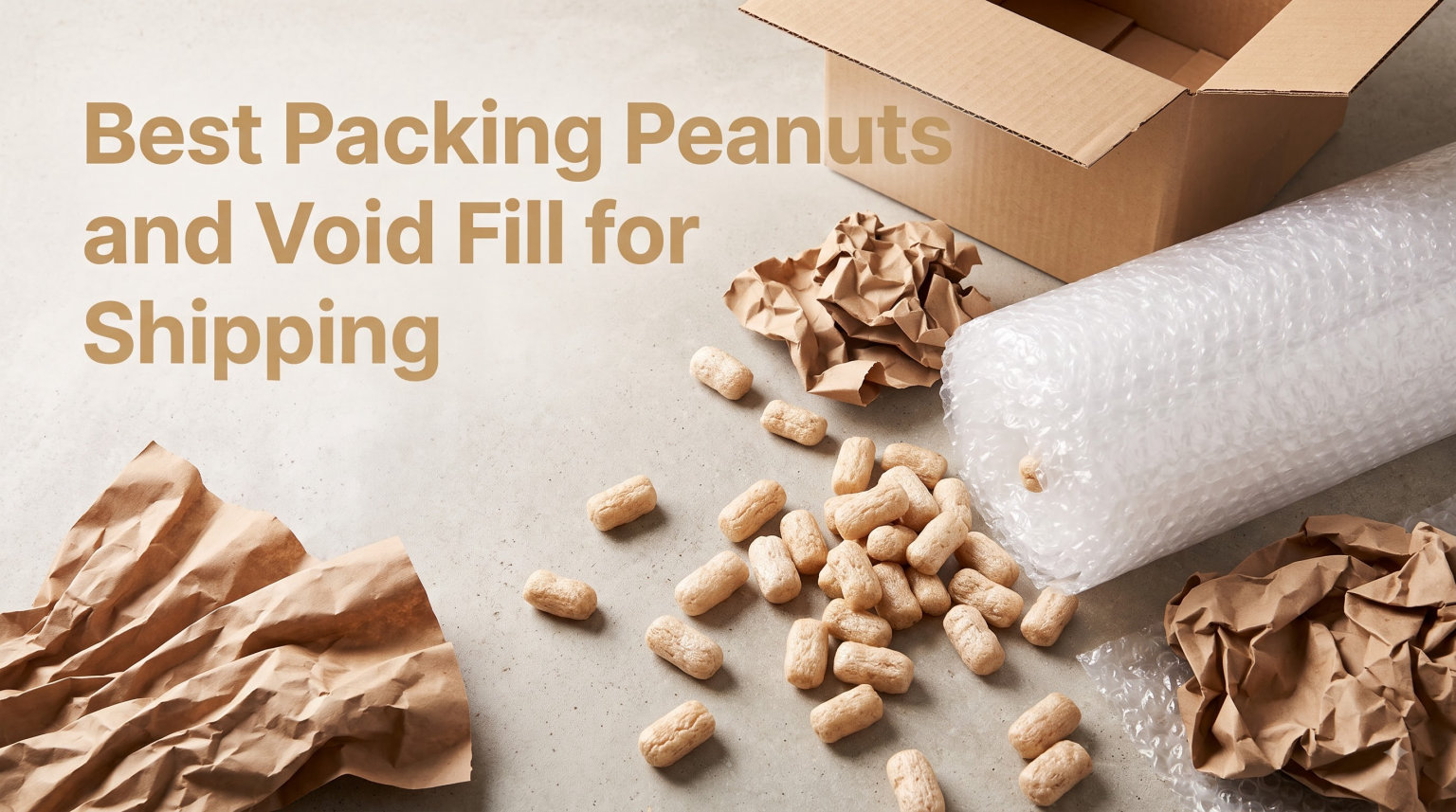 Best Packing Peanuts and Void Fill for Shipping
