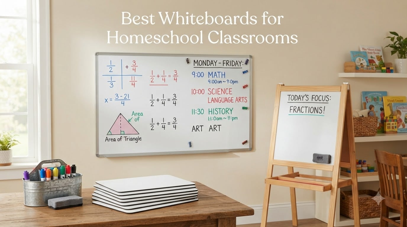 Best Whiteboards for Homeschool Classrooms
