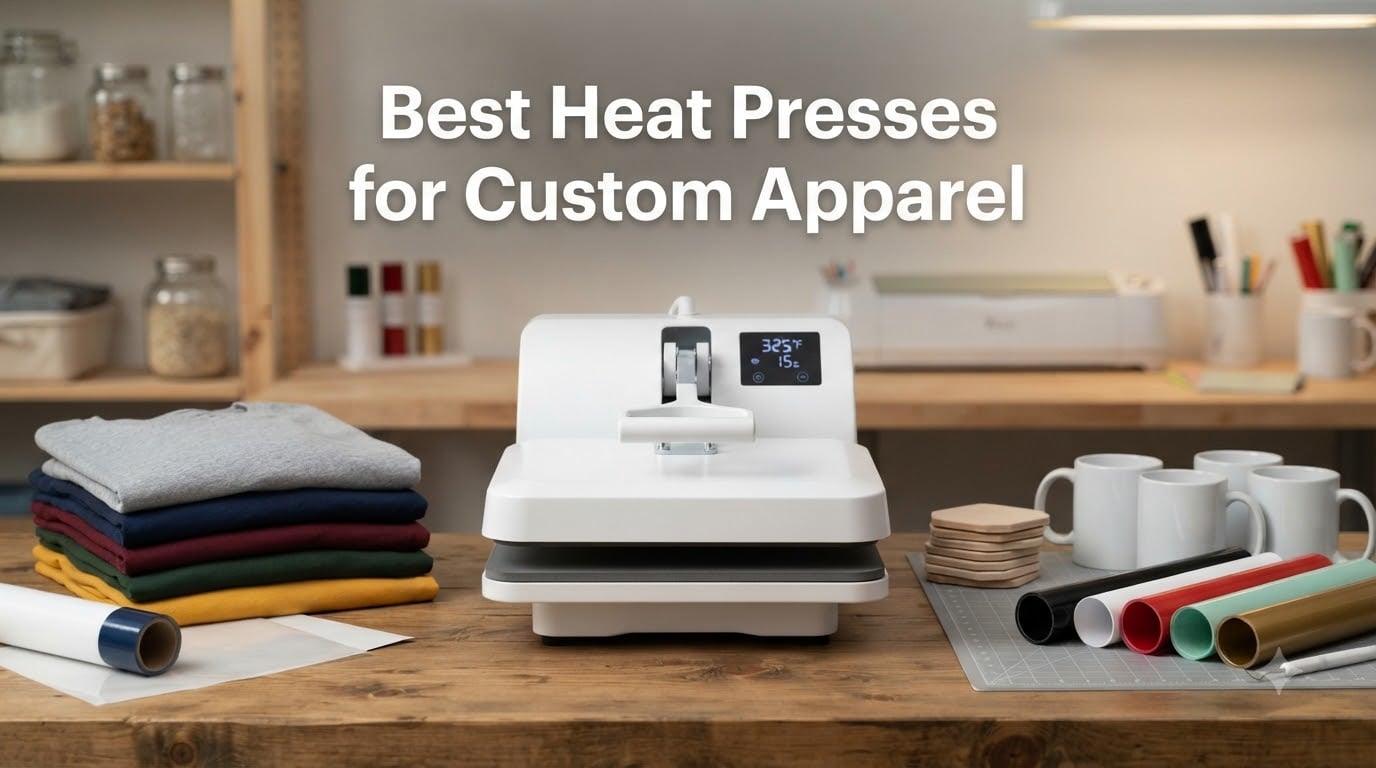 Best Heat Presses for Custom Apparel