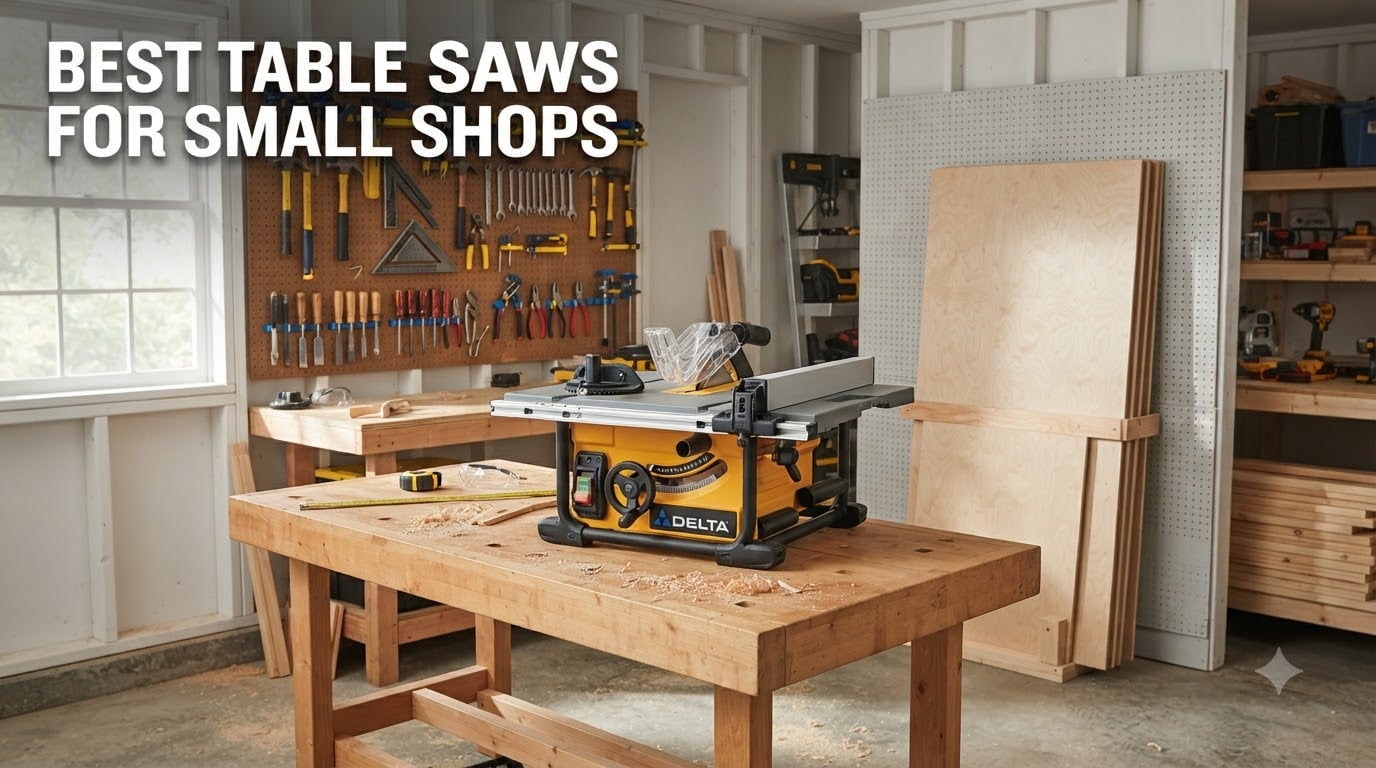 Best Table Saws for Small Shops