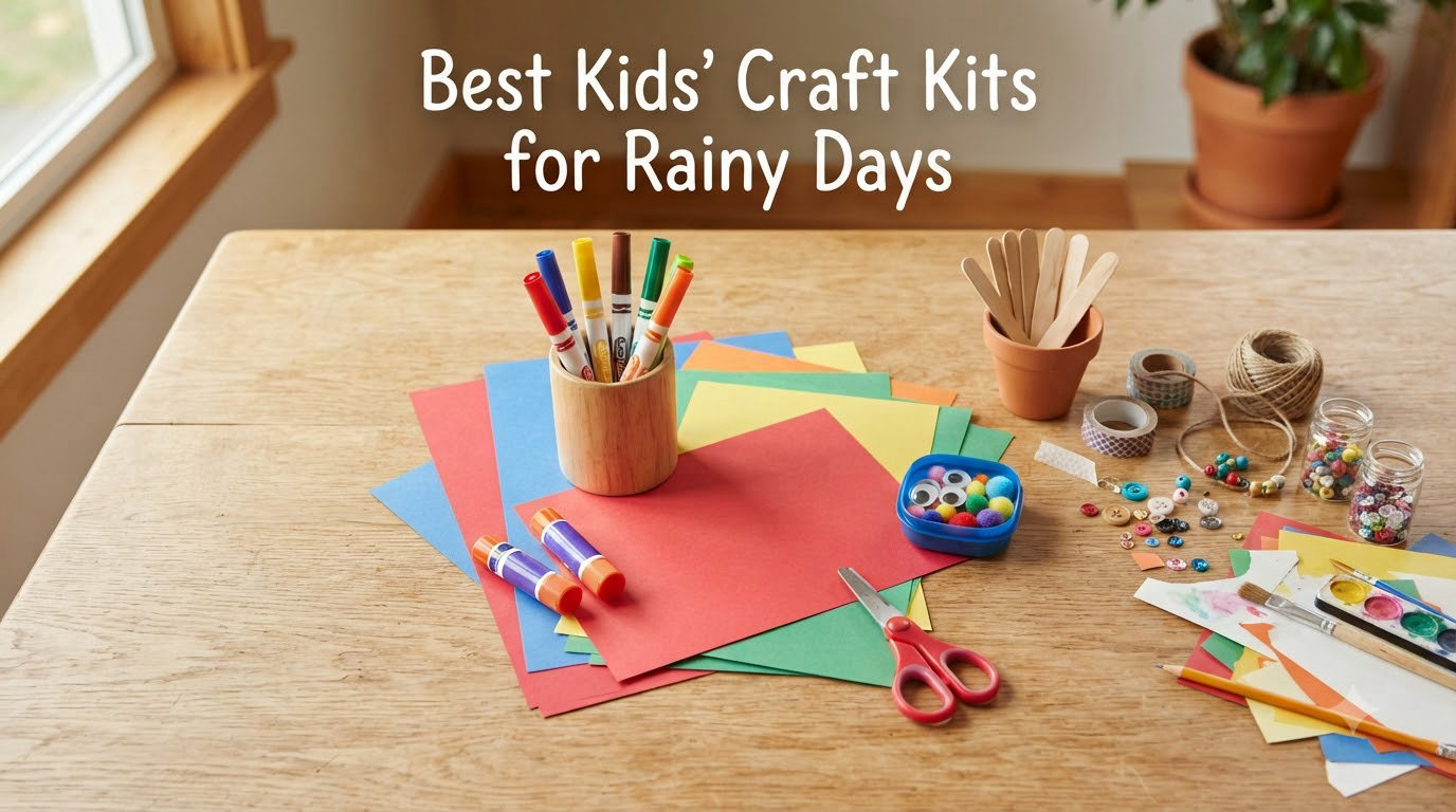 Best Kids' Craft Kits for Rainy Days