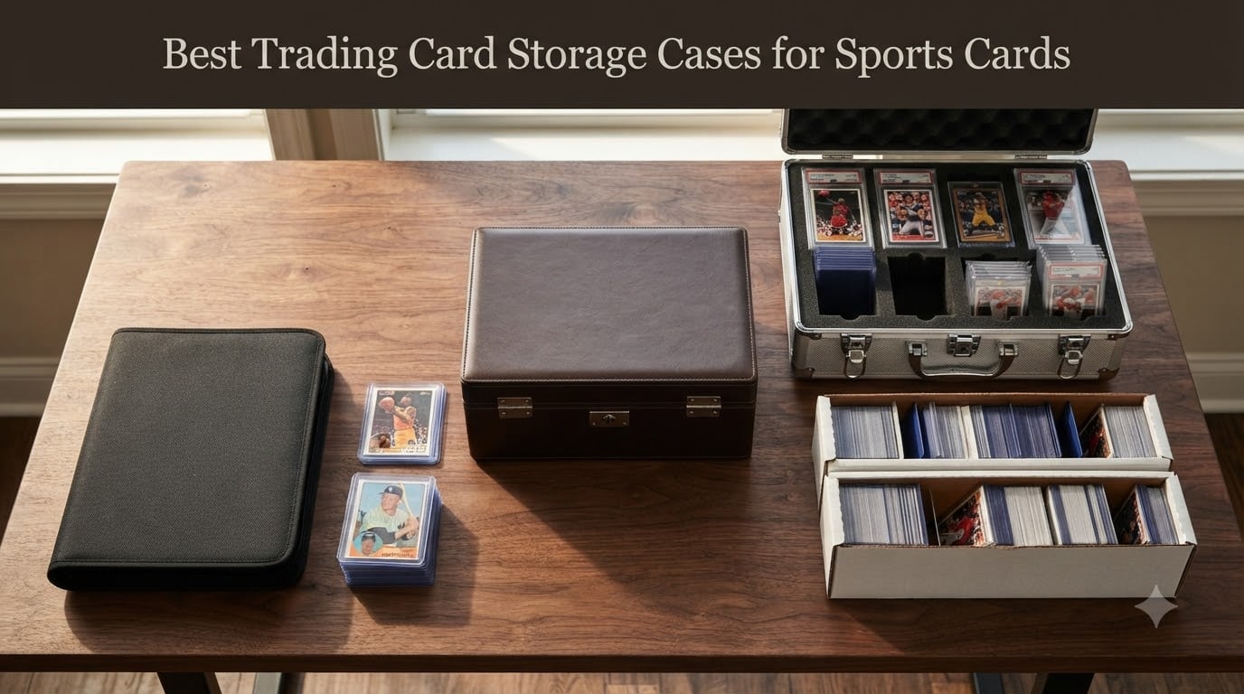 Best Trading Card Storage Cases for Sports Cards
