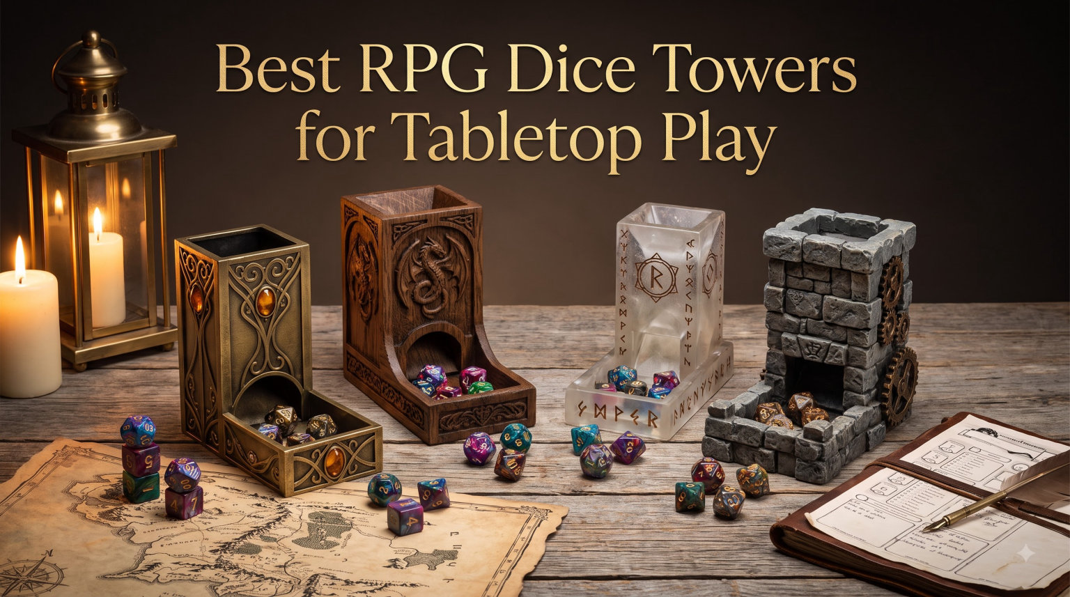 Best RPG Dice Towers for Tabletop Play