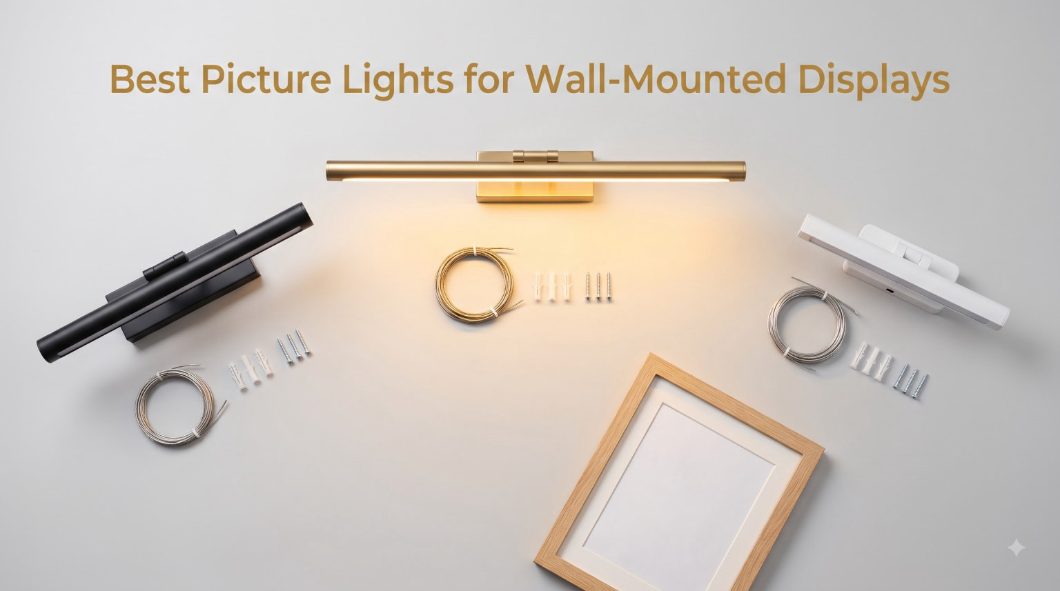 Best Picture Lights for Wall-Mounted Displays
