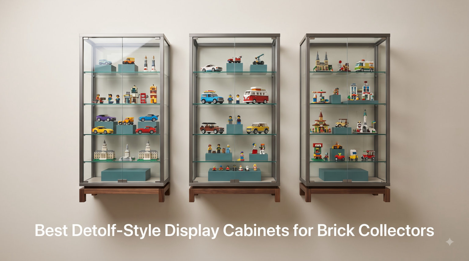Best Detolf-Style Display Cabinets for Brick Collectors
