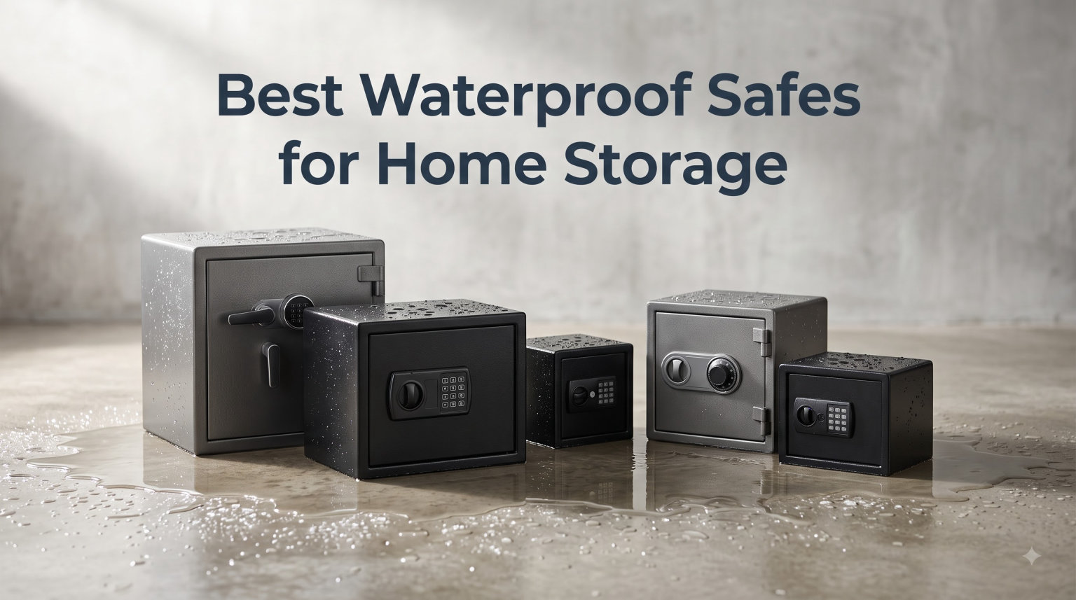 Best Waterproof Safes for Home Storage