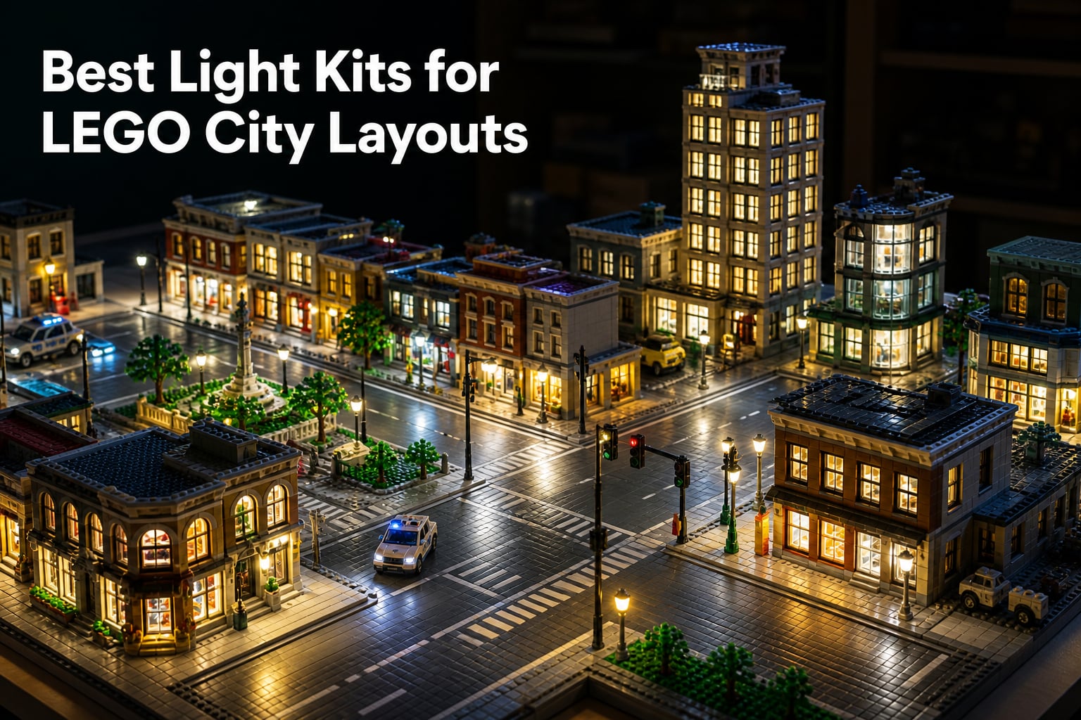Best Light Kits for LEGO City Layouts