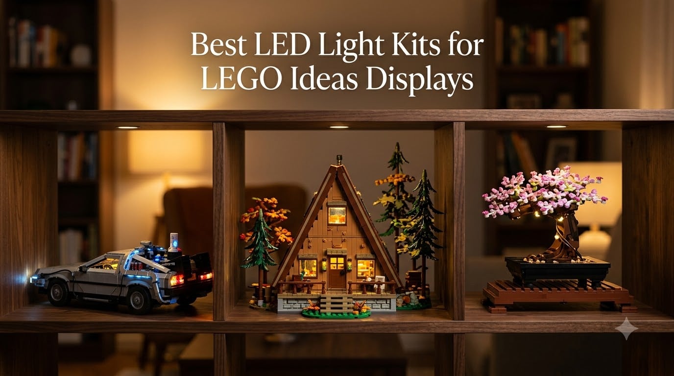Best LED Light Kits for LEGO Ideas Displays