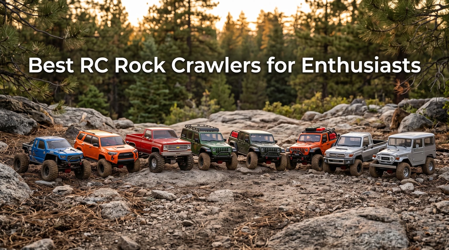 Best RC Rock Crawlers for Enthusiasts
