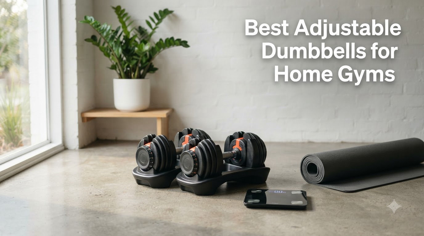 Best Adjustable Dumbbells for Home Gyms