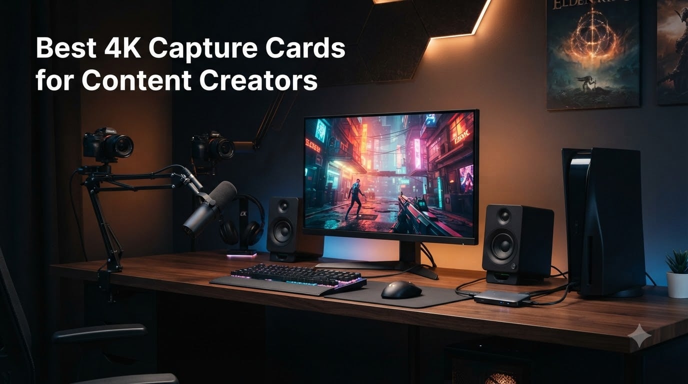 Best 4K Capture Cards for Content Creators