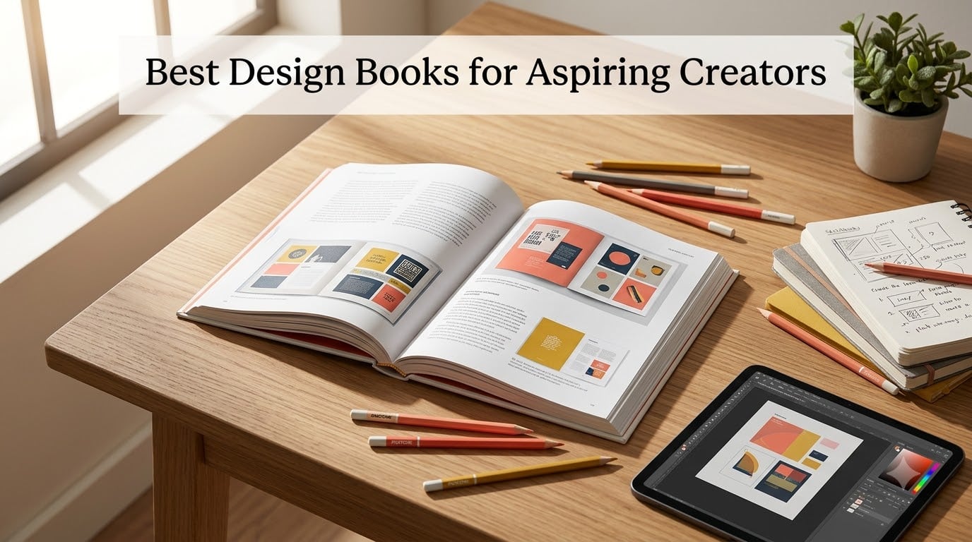Best Design Books for Aspiring Creators