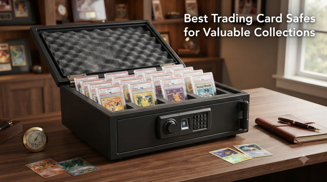 Best Trading Card Safes for Valuable Collections