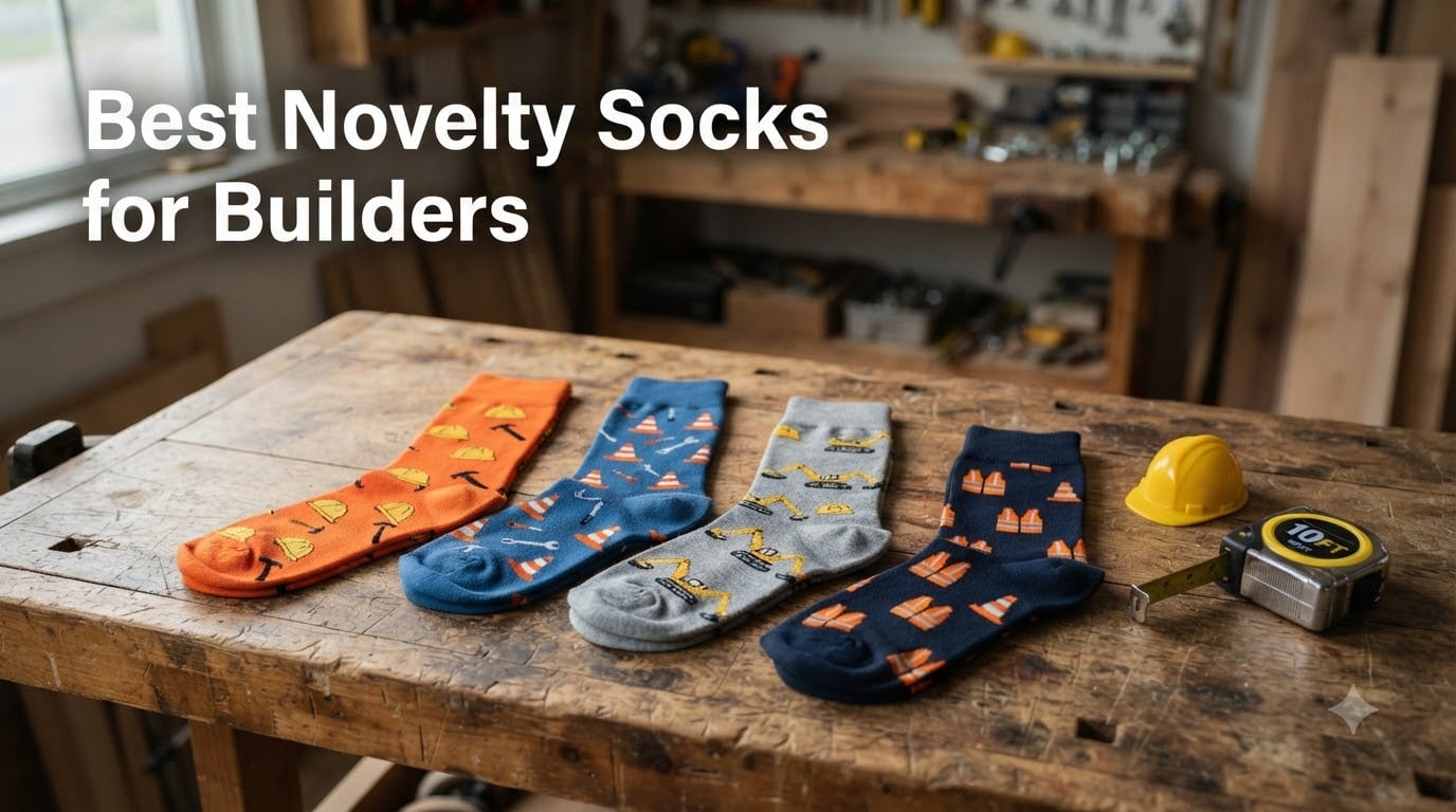Best Novelty Socks for Builders