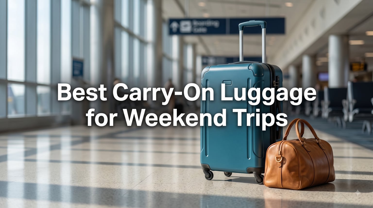 Best Carry-On Luggage for Weekend Trips
