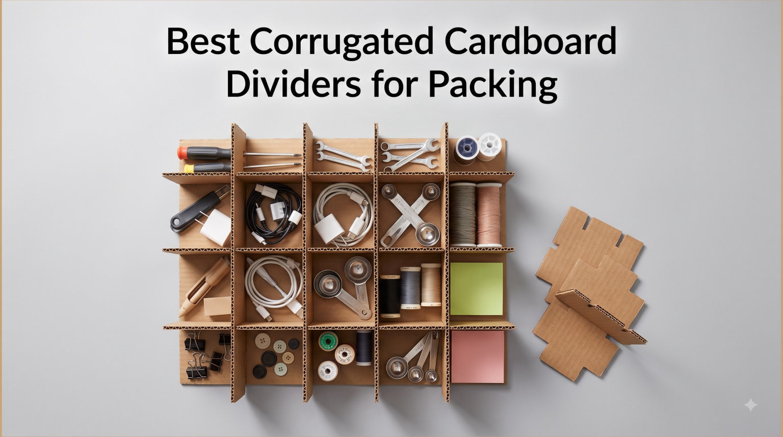 Best Corrugated Cardboard Dividers for Packing