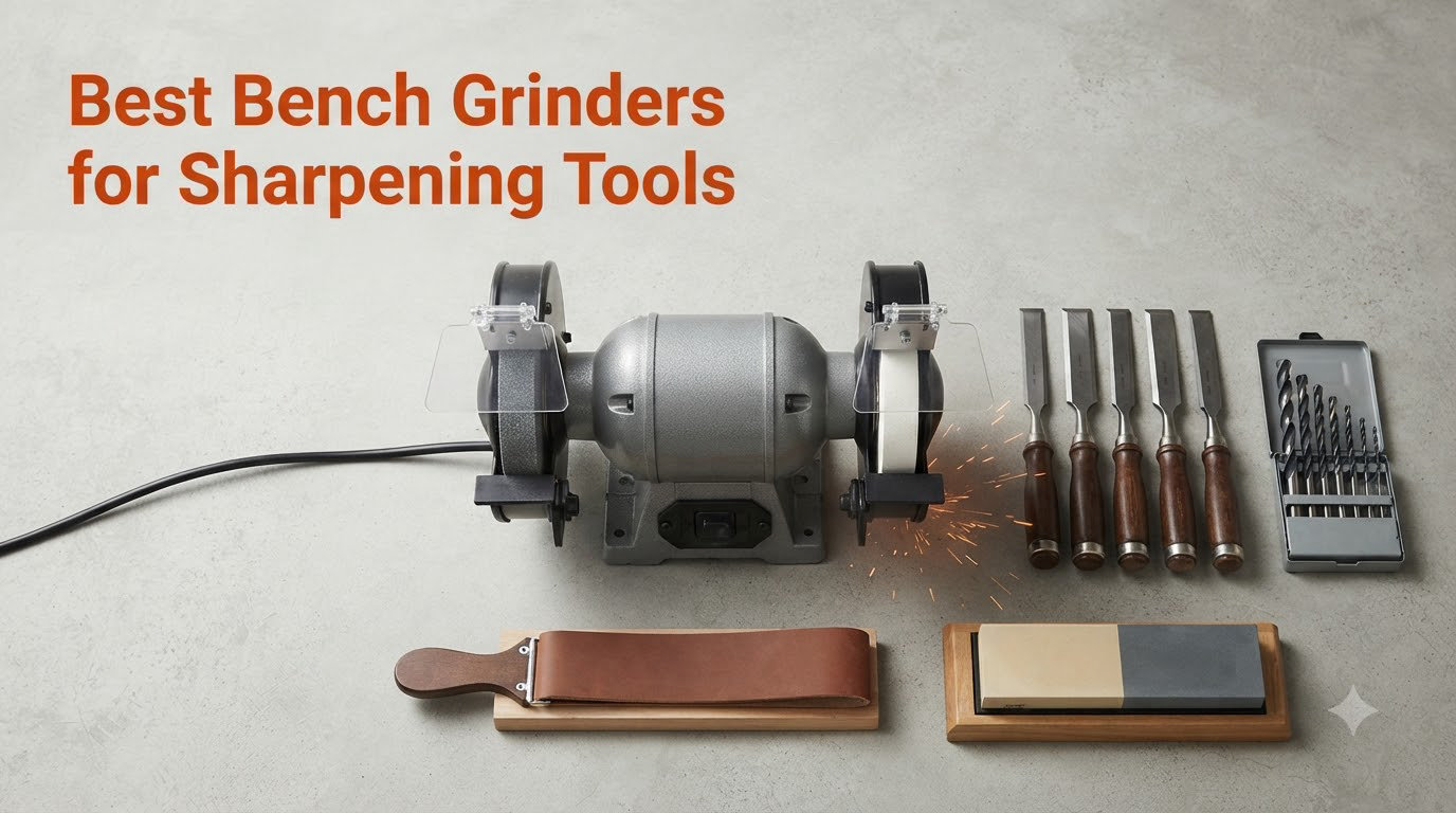 Best Bench Grinders for Sharpening Tools