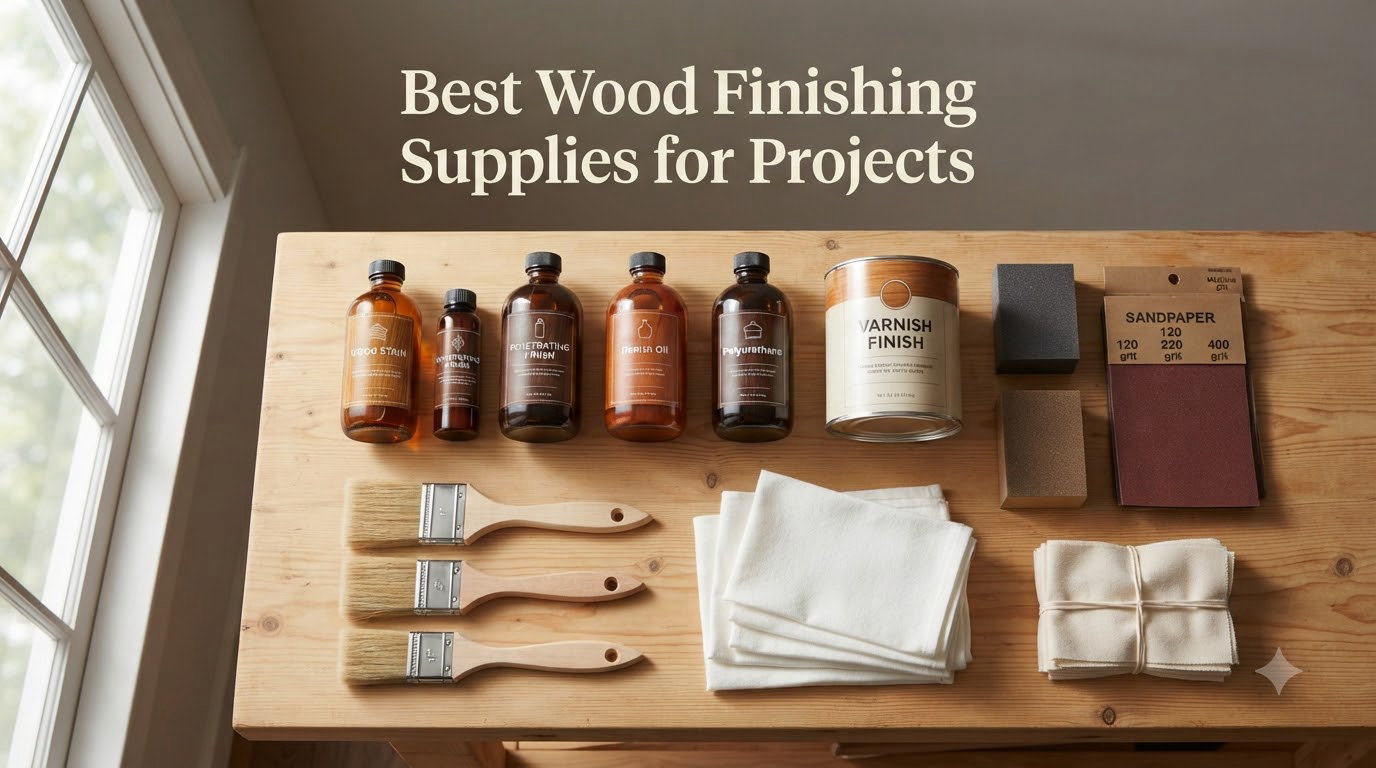 Best Wood Finishing Supplies for Projects