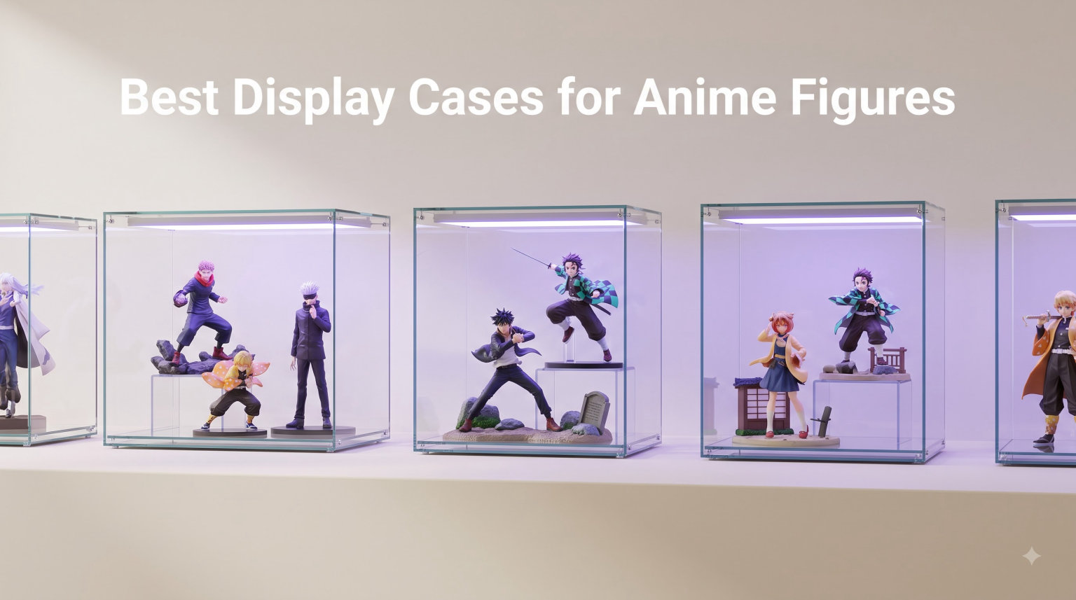 Best Display Cases for Anime Figures