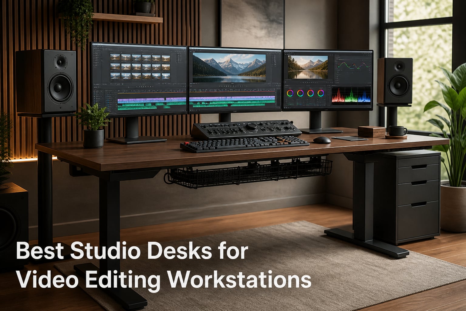 Best Studio Desks for Video Editing Workstations