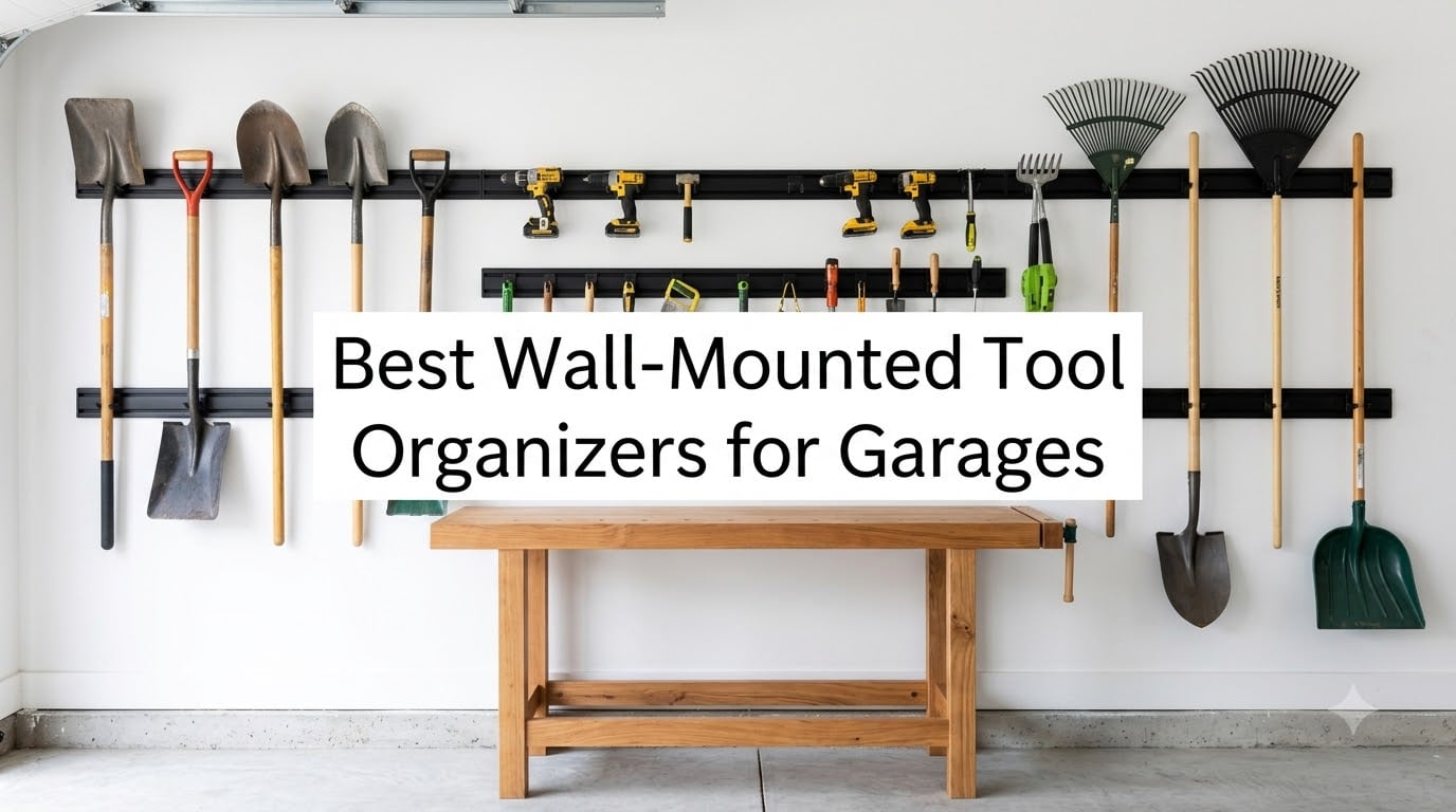 Best Wall-Mounted Tool Organizers for Garages