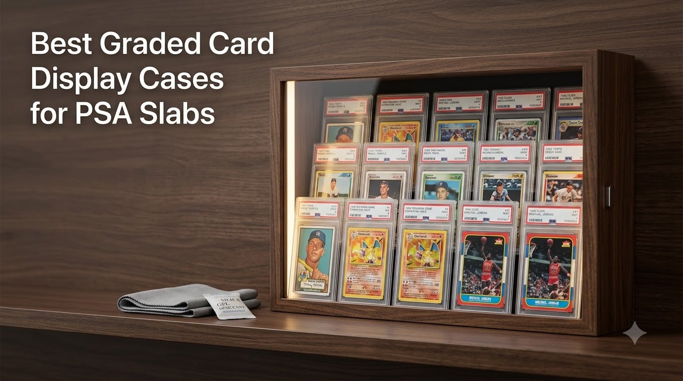Best Graded Card Display Cases for PSA Slabs