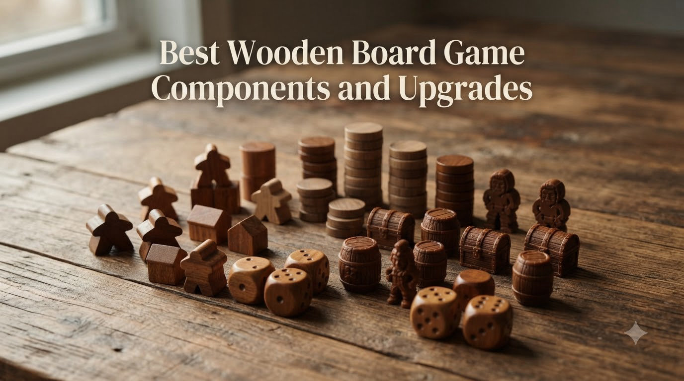 Best Wooden Board Game Components and Upgrades