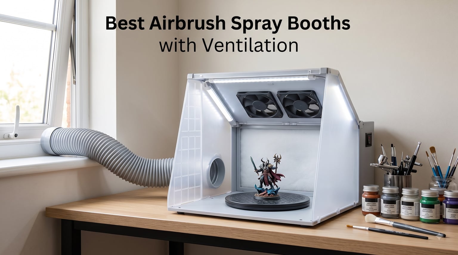 Best Airbrush Spray Booths with Ventilation