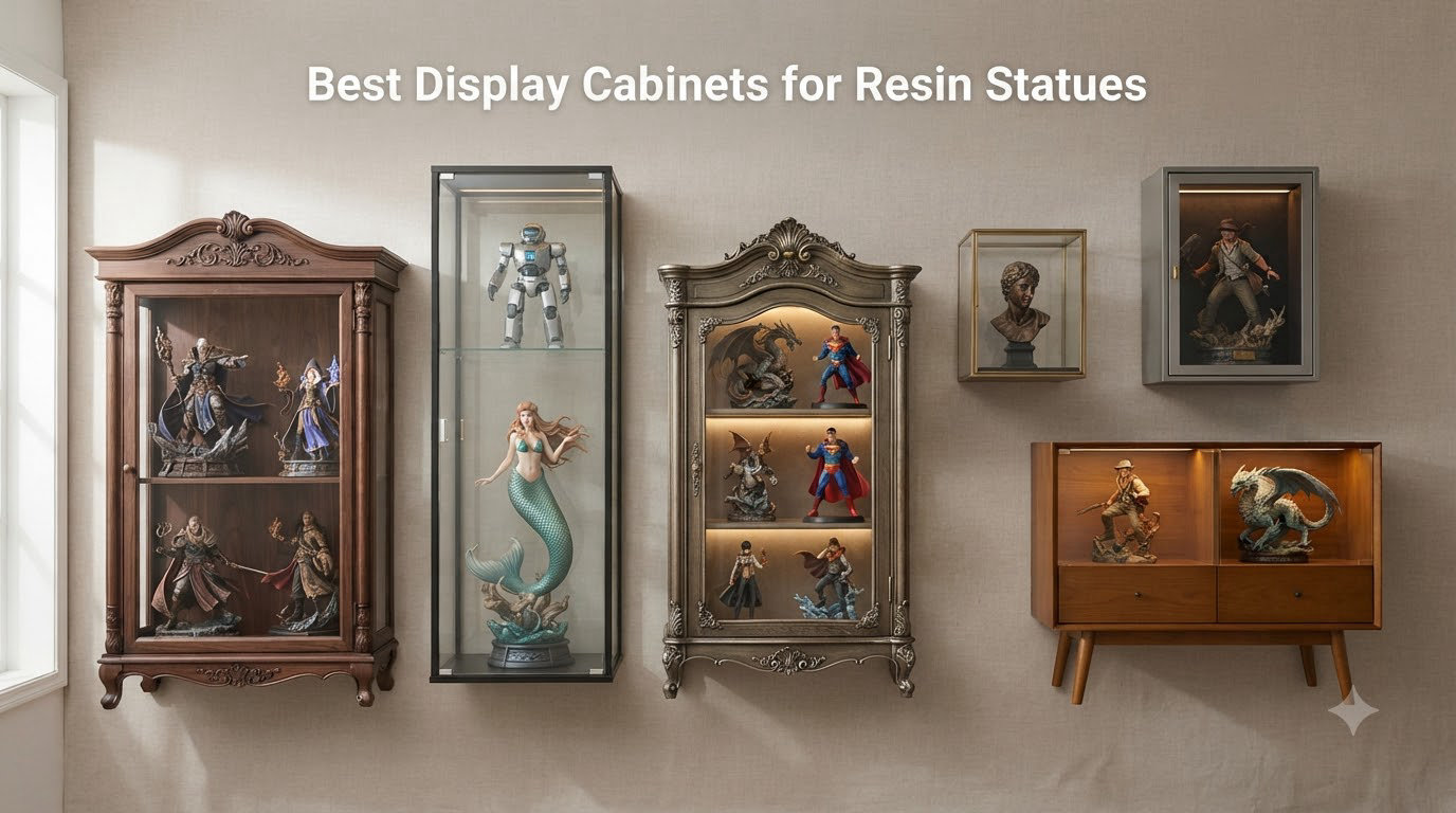 Best Display Cabinets for Resin Statues