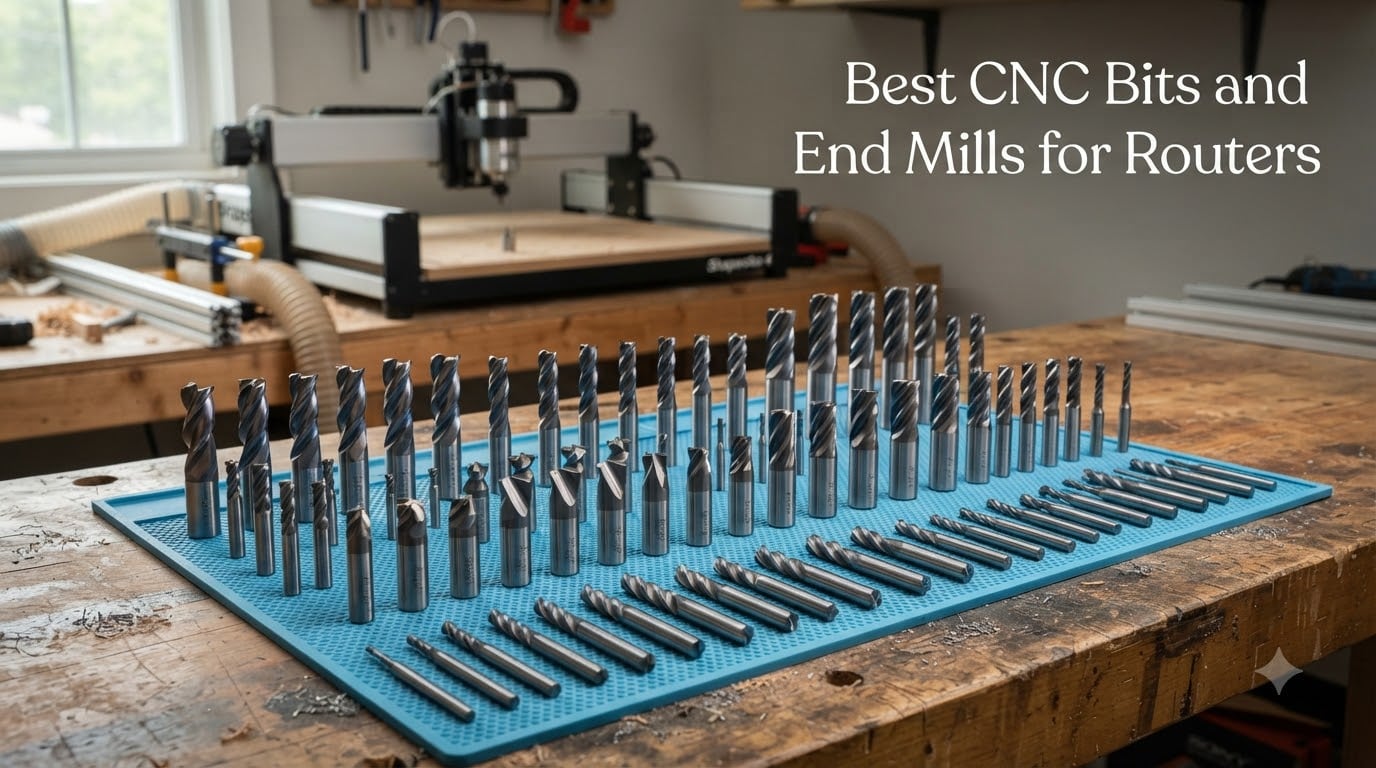 Best CNC Bits and End Mills for Routers