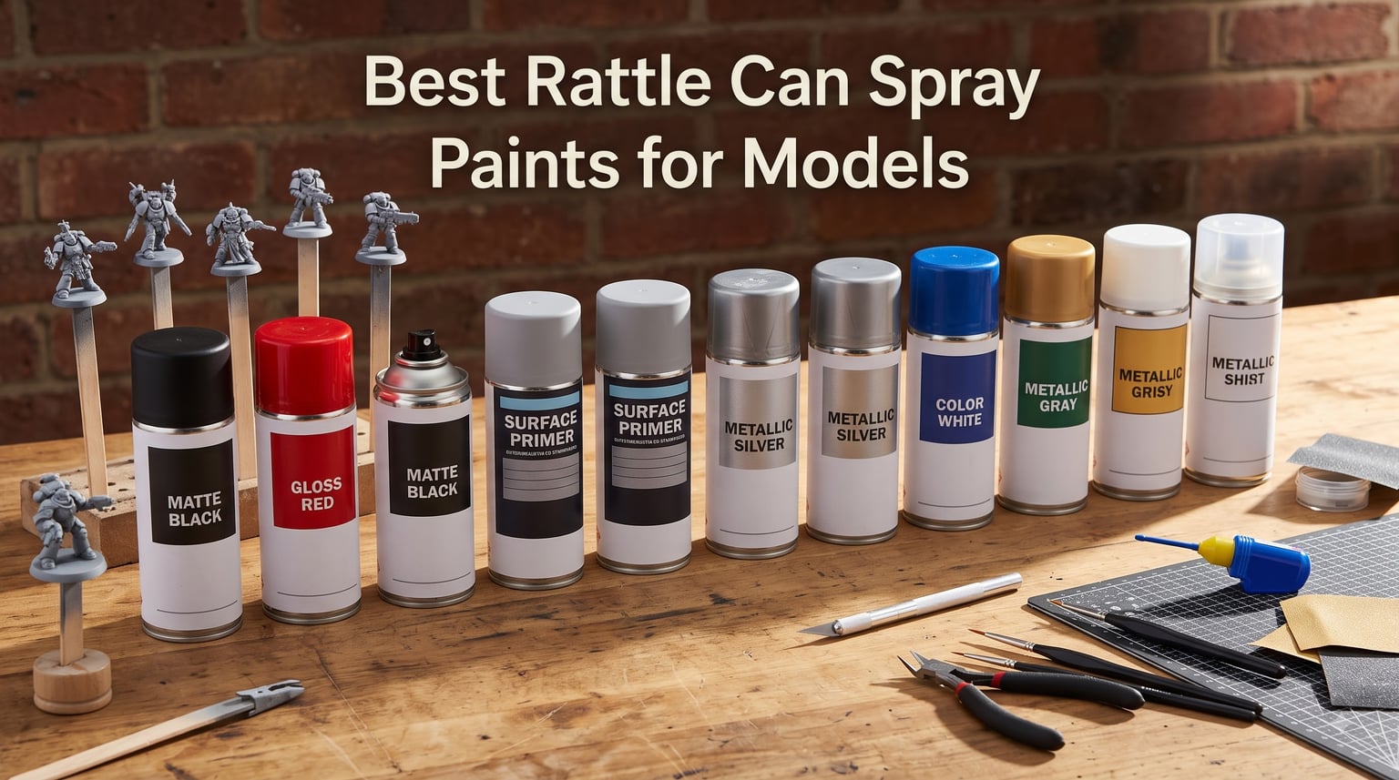 Best Rattle Can Spray Paints for Models