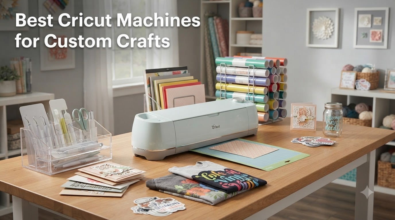 Best Cricut Machines for Custom Crafts