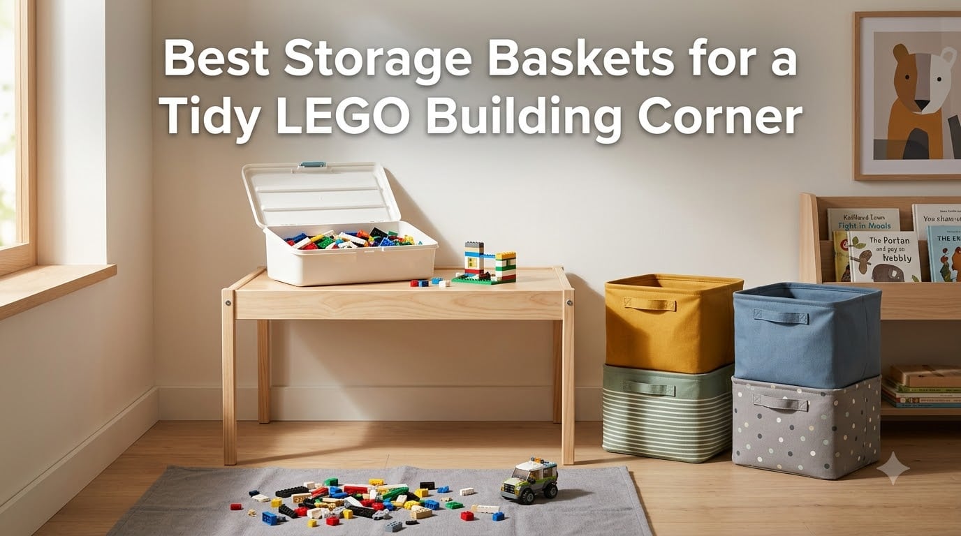 Best Storage Baskets for a Tidy LEGO Building Corner
