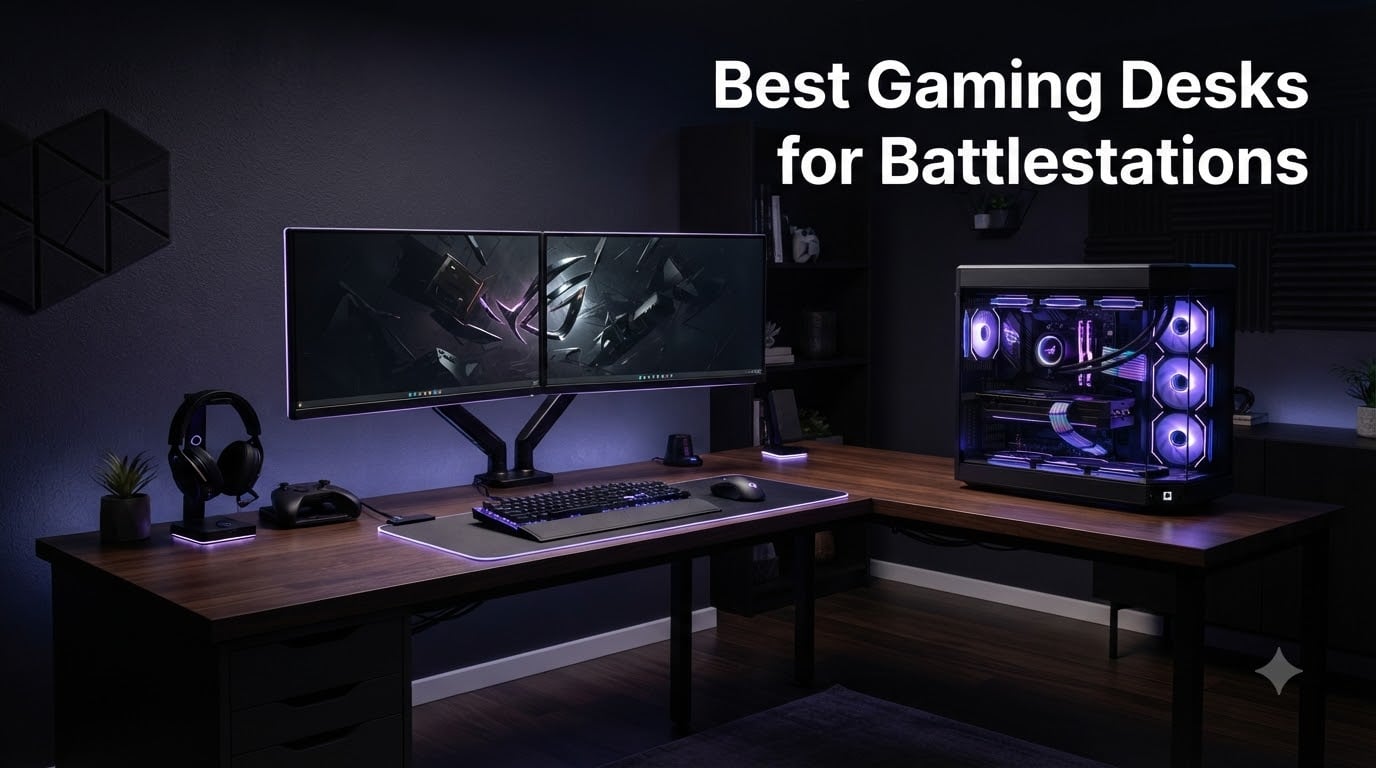 Best Gaming Desks for Battlestations