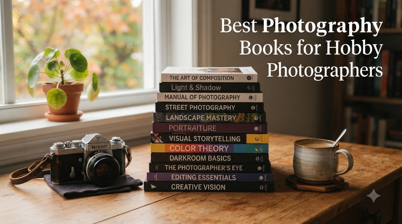 Best Photography Books for Hobby Photographers