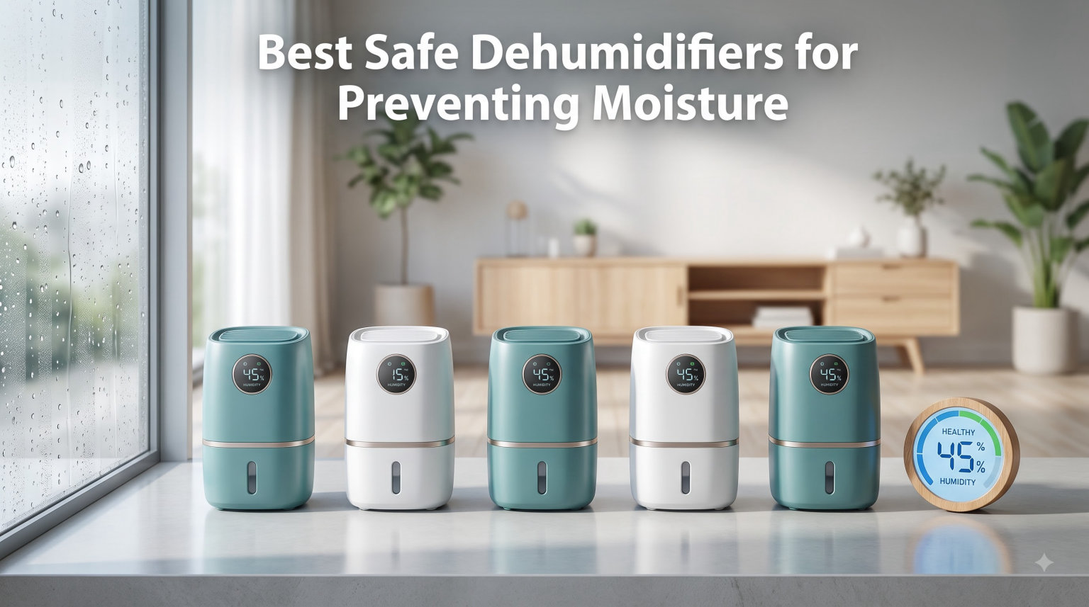 Best Safe Dehumidifiers for Preventing Moisture