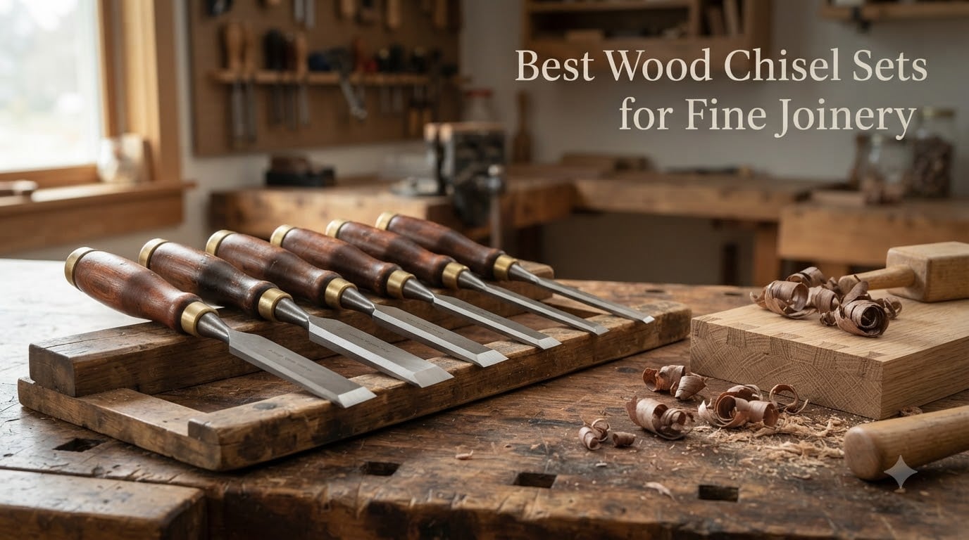 Best Wood Chisel Sets for Fine Joinery