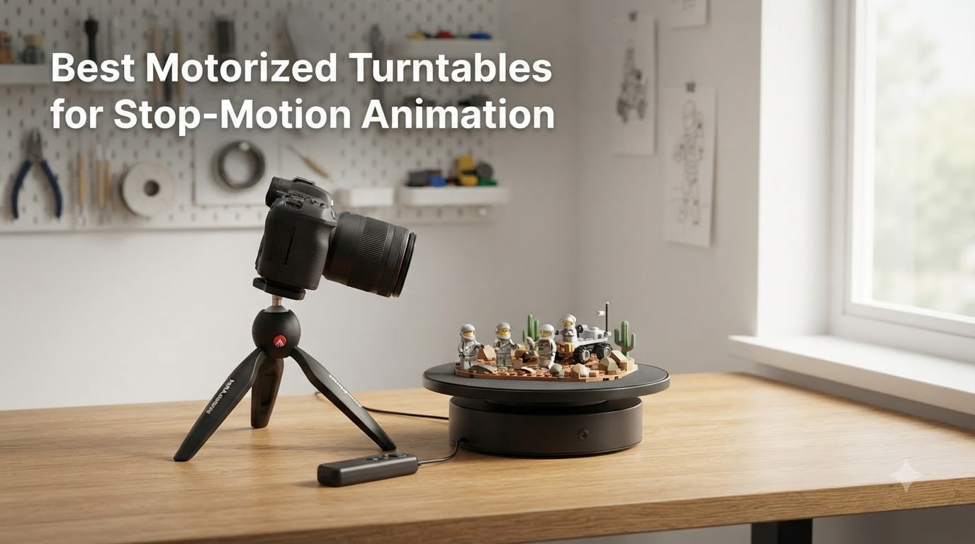 Best Motorized Turntables for Stop-Motion Animation