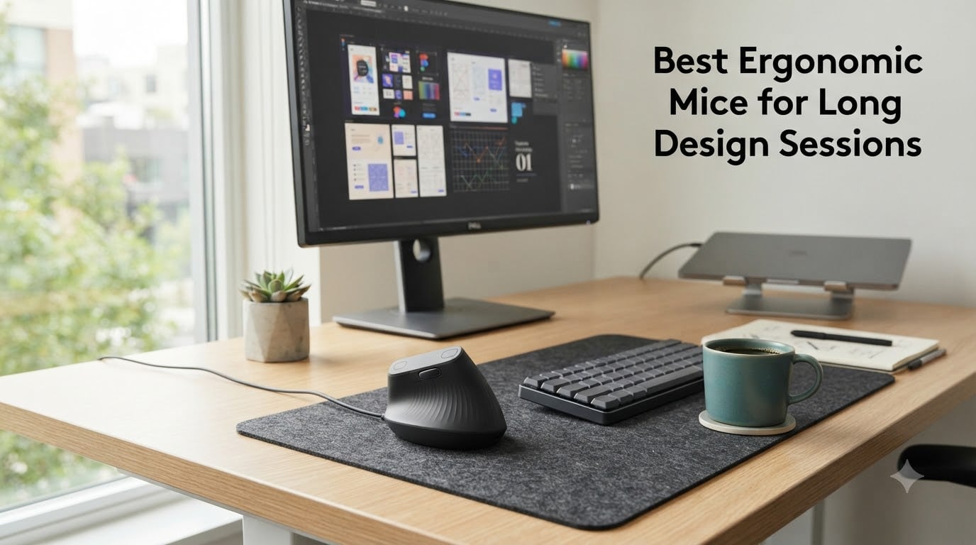 Best Ergonomic Mice for Long Design Sessions
