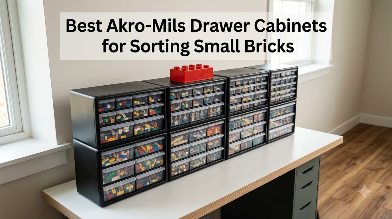 Best Akro-Mils Drawer Cabinets for Sorting Small Bricks